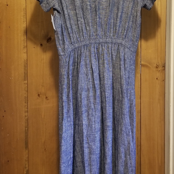 Linen blend dress - Picture 3 of 8